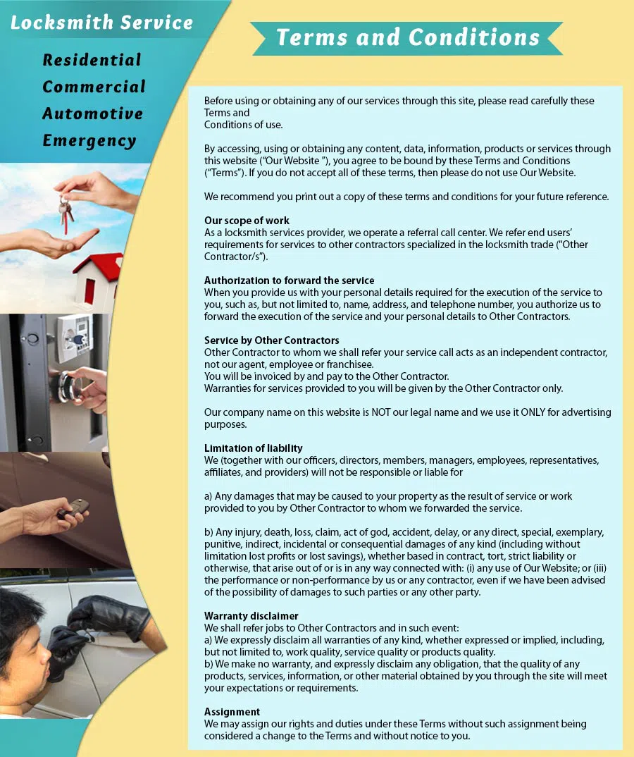 Town Center Locksmith Shop Gillette, NJ 908-533-9203